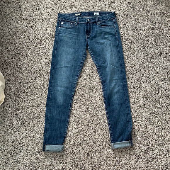 AG “Nikki” Relaxed Skinny in Medium Blue - Picture 12 of 12